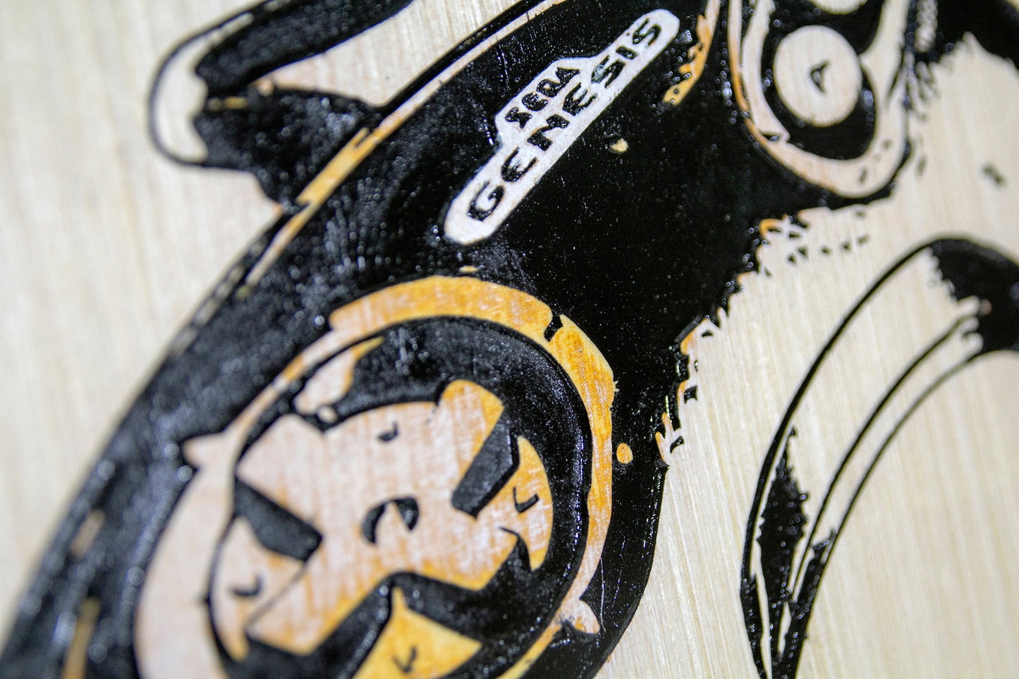 Retro Gamer Art detail