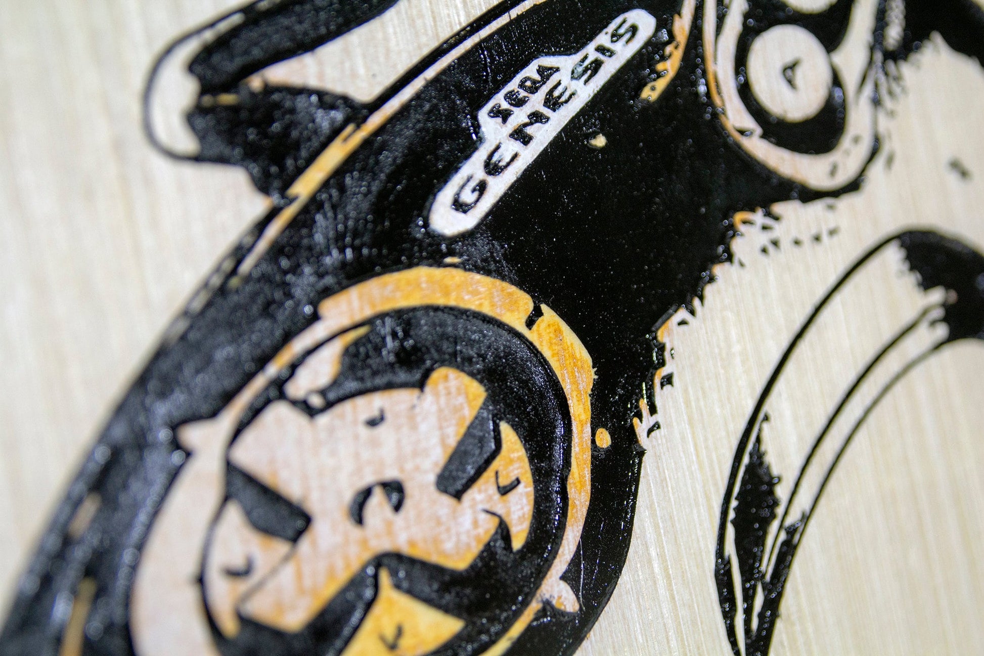 Retro Gamer Art detail