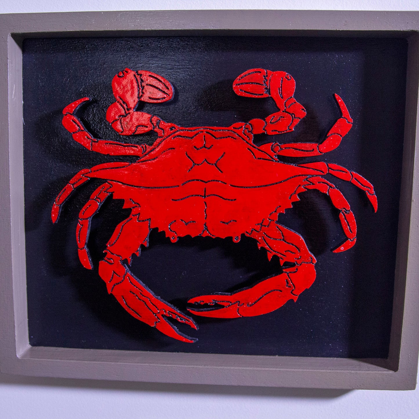 Crab wall art