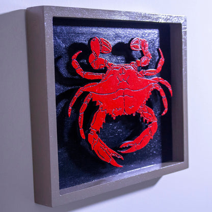 Crab wall art