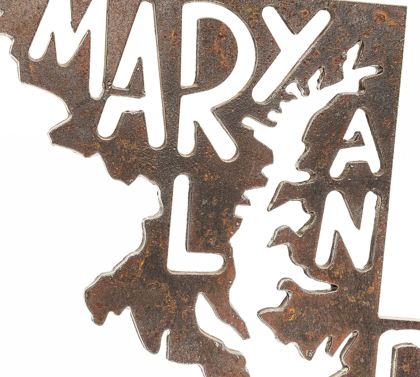 Metal Maryland Cutout detail